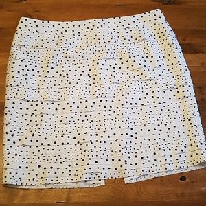 WHBM Tiered Flirty Skirt